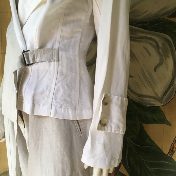 Ivan Grundahl Copenhagen designer Linen jacket 38 - Picture 5 of 16